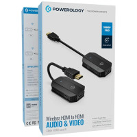 Powerology Wireless HDMI Mirroring Adaptor Pair Full HD 1080P