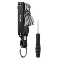 Vulkit Premium Aluminum Key Holder with Minimalist Design