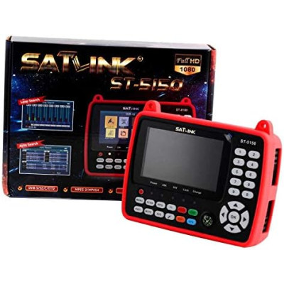 Satlink ST5150 Satellite Finder HD Combo DVB-S2 + DVB-T2 + DVB-C H.265 Satlink ST5150 Satellite Finder HD Combo DVB-S2 + DVB-T2 + DVB-C H.265
