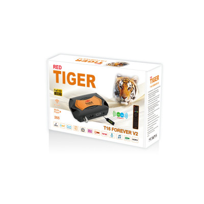 Tiger T16 V2 H.265 Satellite Receiver Tiger T16 V2 H.265 Satellite Receiver