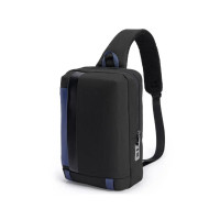 Porodo Lifestyle Cross Body Sling Bag With Fingerprint Lock 