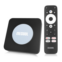 MECOOL KM2 Plus Android 11 TV Box S905X4 2+16GB Dual-5G-WIFI Google Play Assistant Certified Netflix 4K Movie