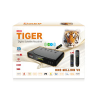 Tiger One Million V5  4K ( 2.4G+5.8G ) Satellite Receiver 