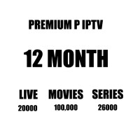PREMIUM P IPTV 12MONTH SUBSCRIPTION