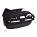 WIWU SALEM ANTI-THEFT PU LEATHER TRAVEL POUCH - BLACK
