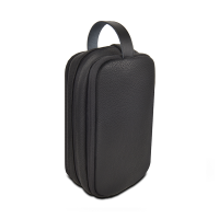 WIWU SALEM ANTI-THEFT PU LEATHER TRAVEL POUCH - BLACK