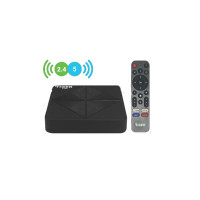 Tiger x100 4K Android 12 4GB 32GB dual band wifi Bluetooth Smart Tv Box