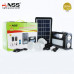 9000mah Solar Lighting system 6V 3W emergency light with 3 bulbs multifunctional emergency kit