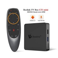 Beelink GT1 Mini TV Box Android 8.1 Voice Control Amlogic S905X2 TV Box 2G DDR4 32G BT 4.0 Dual Wifi HDMI 2.0 4K Set-Top Box